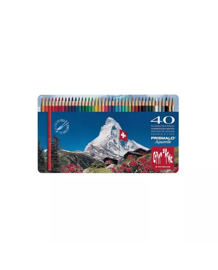 Boîte de crayons Prismalo, 40 pièces