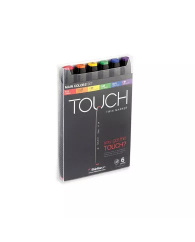 Set TouchMarker 6 couleurs