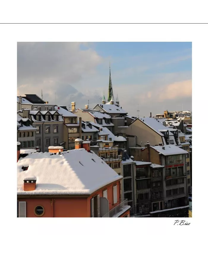 Carte C15 Lausanne N°4771