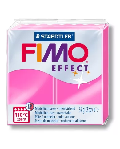 Fimo effect 57g Rose NEON