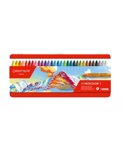 Boîte de pastels Neocolor I, 30 pièces