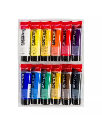 Set Amsterdam acrylique 12x20ml