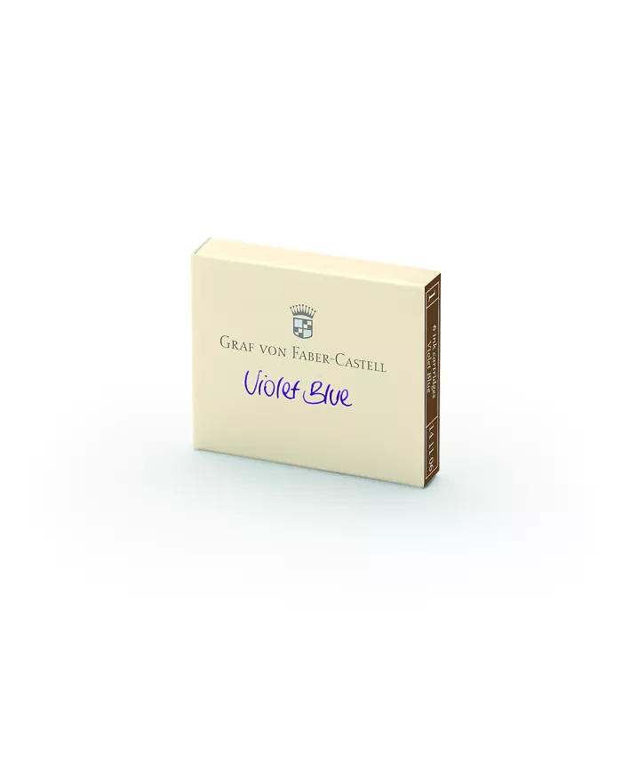 Graf von Faber-Castell 6 cartouches d'encre