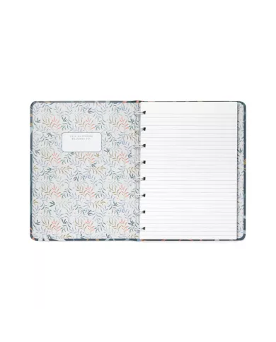 Notebook A5 Botanical Bleu
