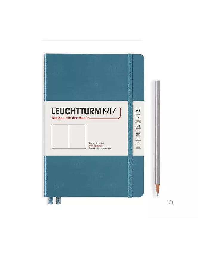 Carnet A5 Hardcover Leuchtturm 1917 Stone Blue