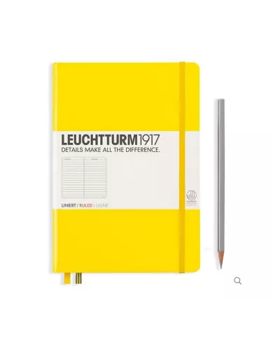 Carnet A5 Hardcover Leuchtturm 1917 citron