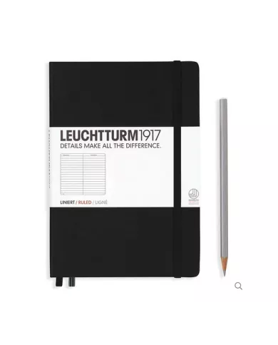 Carnet A5 Hardcover Leuchtturm 1917 noir