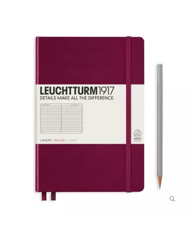 Carnet A5 Hardcover Leuchtturm 1917 port red