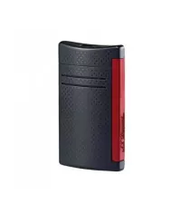 S.T. Dupont - Briquet Maxijet  Noir mat et rouge