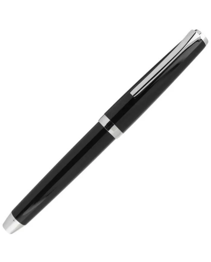 Pilot - Stylo-Plume Falcon laque noir finition rhodié