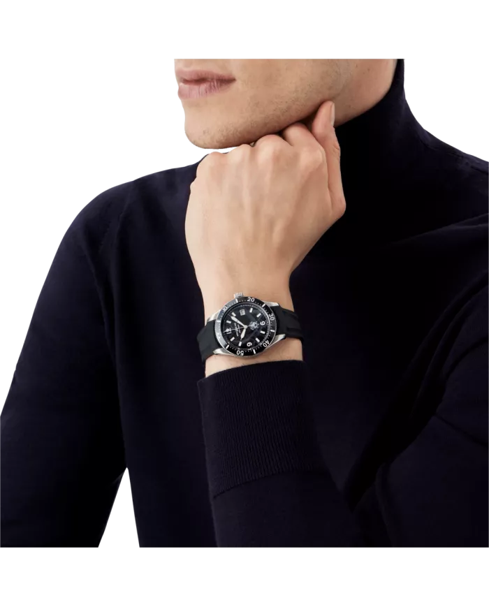 Montre Montblanc 1858 Iced Sea Automatic Date Black