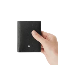 Portefeuille mini format 4cc Sartorial noir