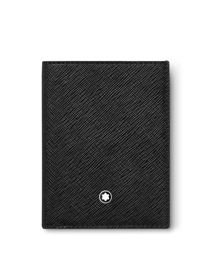 Portefeuille mini format 4cc Sartorial noir
