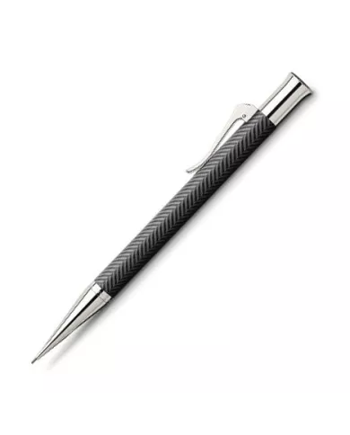 Graf von Faber-Castell - Porte-mine Guilloché Ciselé finition plaqué rhodium