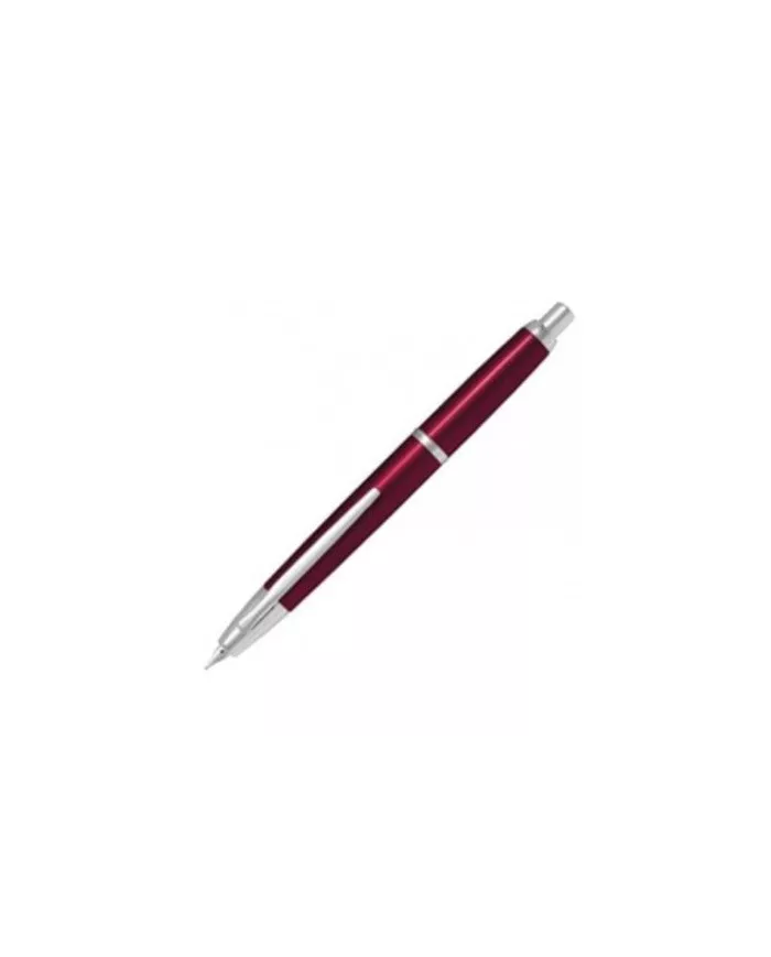 Pilot - Stylo-Plume Décimo laque rouge finition rhodié, 3 tailles de bec F, M, B