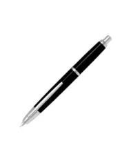 Pilot - Stylo-Plume Falcon laque noir finition rhodié