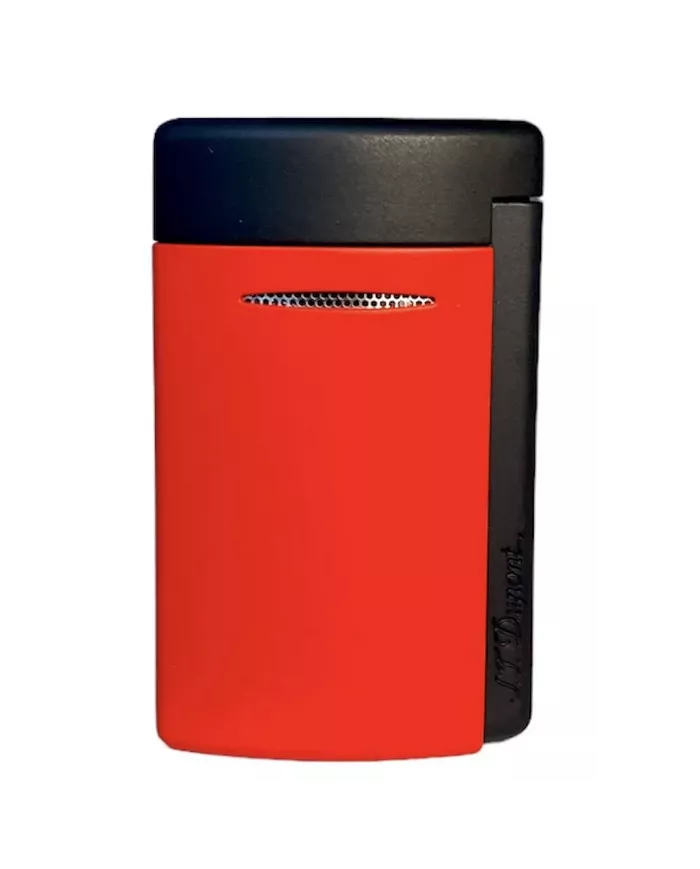 Briquet S.T. Dupont Minijet noir & rouge