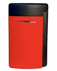 S.T. Dupont - Briquet Maxijet  Noir mat et rouge