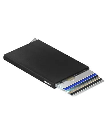 Secrid - Porte-cartes de crédit en aluminium FROST noir