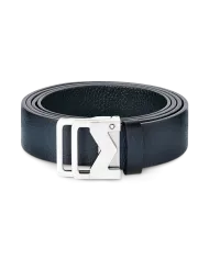 Ceinture de 35 mm en cuir gris