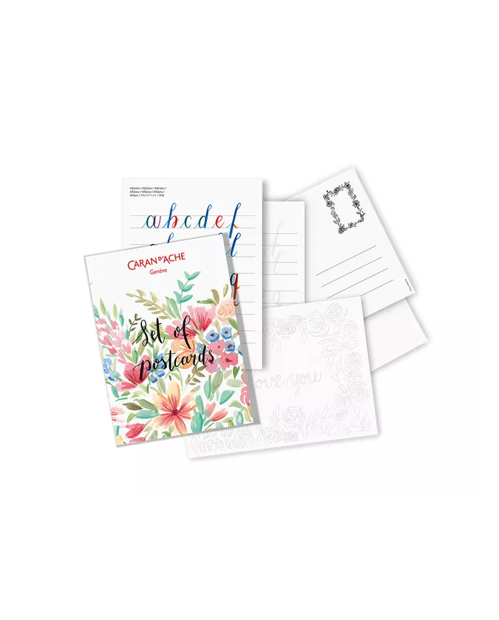 Set Botanique de coloriage et de lettering Julie Thomas + 1 cours en ligne