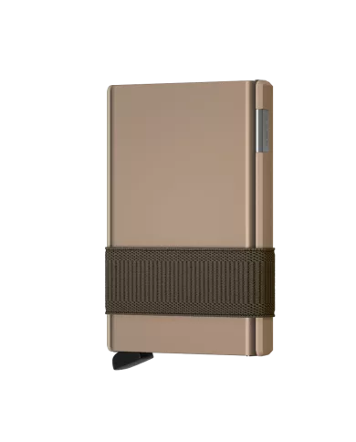 Secrid - Porte-cartes de crédit en aluminium Desert