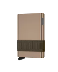 Secrid - Porte-cartes de crédit en aluminium Desert