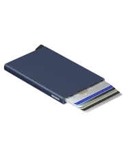 Secrid - Porte-cartes de crédit en aluminium Navy