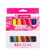 Set acrylique Art Creation 8 x 12 ml