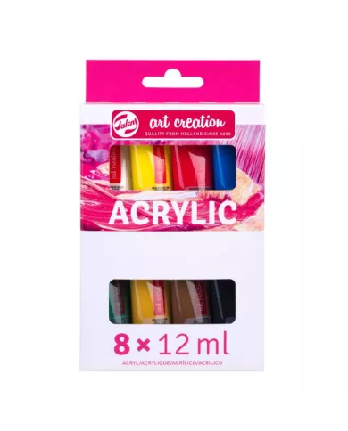 Set acrylique Art Creation 8 x 12 ml