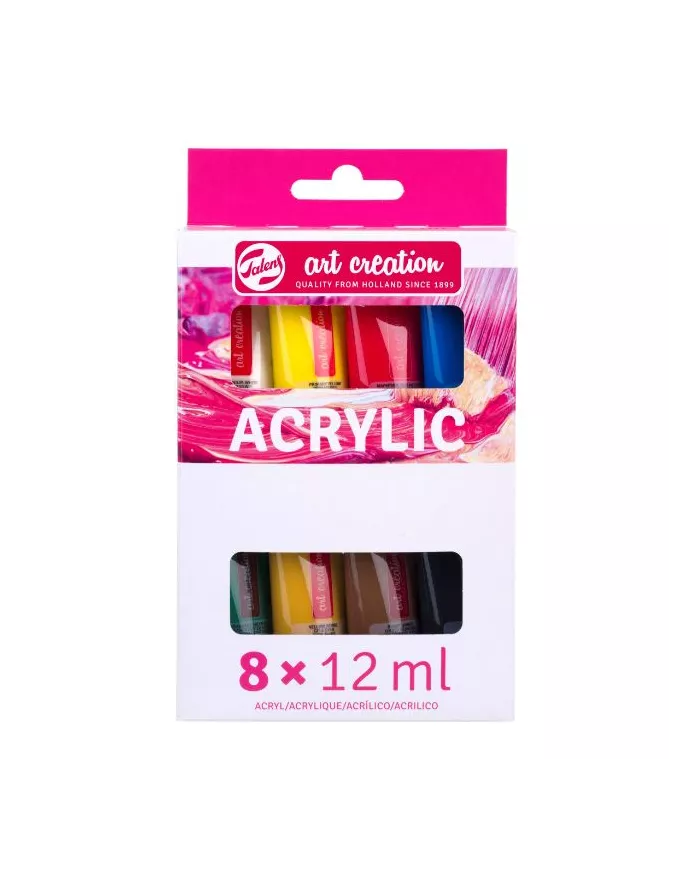 Set acrylique Art Creation 8 x 12 ml