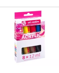 Set acrylique Art Creation 8 x 12 ml