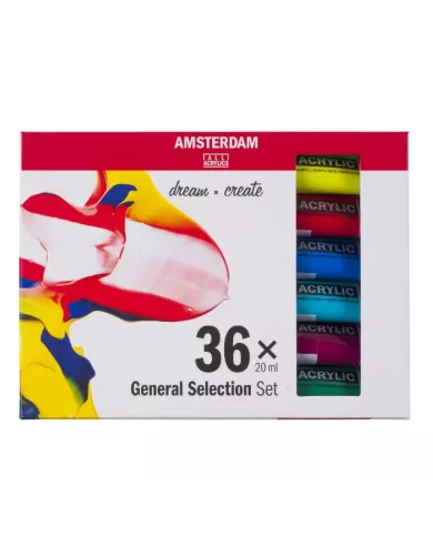 Set acrylique Amsterdam 36x20ml