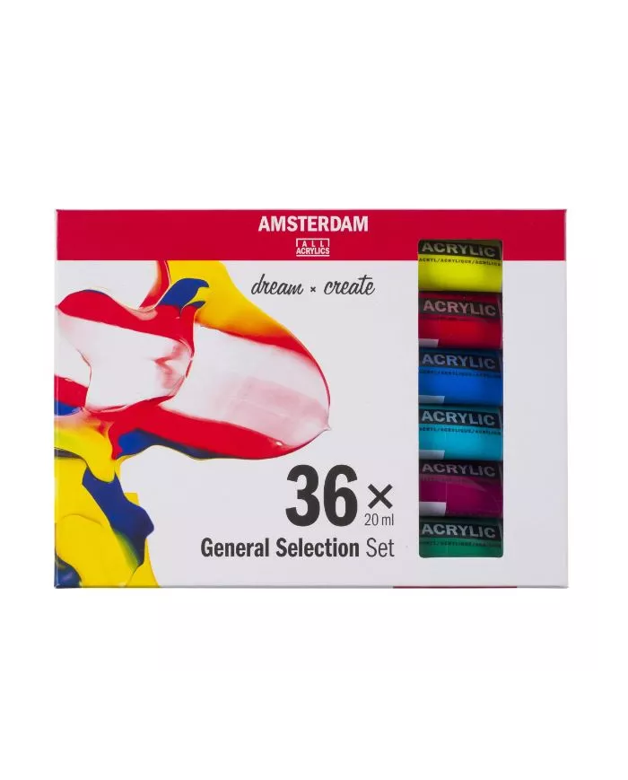 Set acrylique Amsterdam 36x20ml