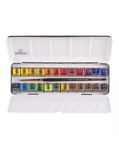 Set métal Aquarelle Rembrant | 12, 24, 36 ou 48 couleurs