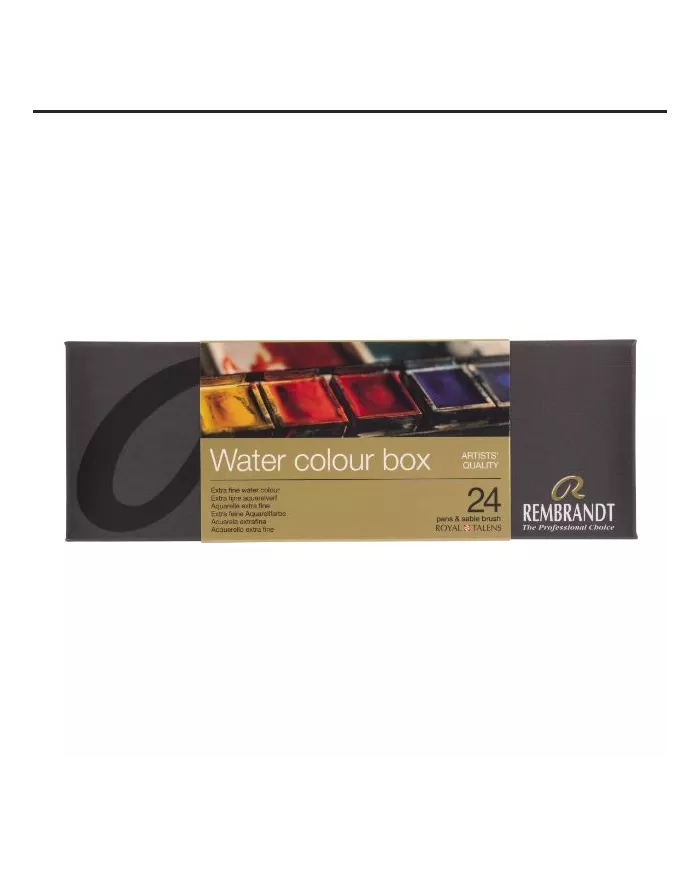 Set métal Aquarelle Rembrant | 12, 24, 36 ou 48 couleurs