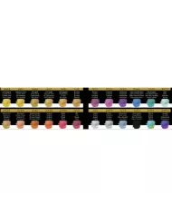 Boîte Finetec Essentials | 24 couleurs nacrées Colourful