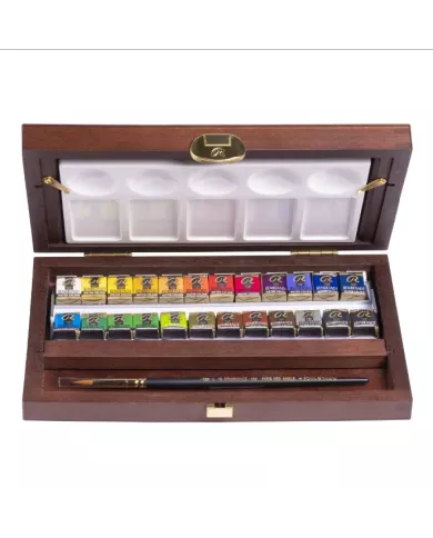 Coffret Traditional aquarelle | 24 couleurs + accessoires