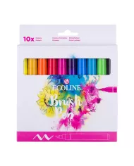 Brush Pen Ecoline | 10 couleurs primaire