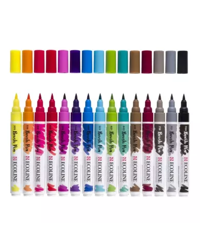 Brush Pen Ecoline | 15 couleurs