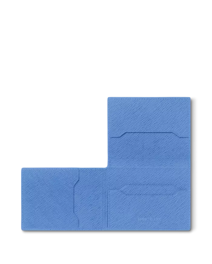 Porte-cartes à trois volets 4cc Sartorial Dusty Blue