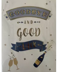 Carte A4 Goodbye and good luck
