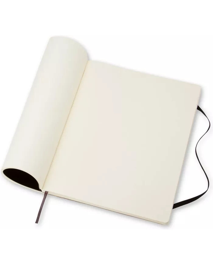 Carnet Moleskine noir - blanco - soft cover