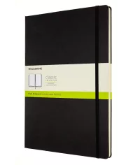 Carnet Moleskine noir - blanco - hard cover