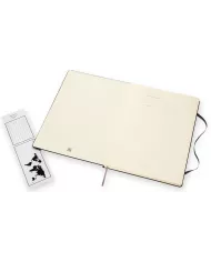 Carnet Moleskine noir - blanco - hard cover