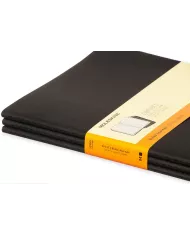 Carnet Moleskine noir - ligné - hard cover