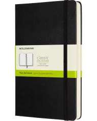 Carnet Moleskine noir - ligné - hard cover - 400 pages
