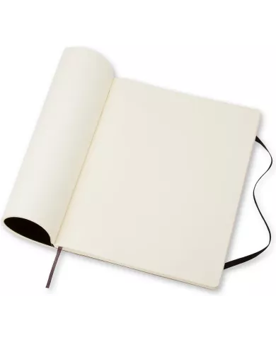 Carnet Moleskine rouge - blanco - hard cover