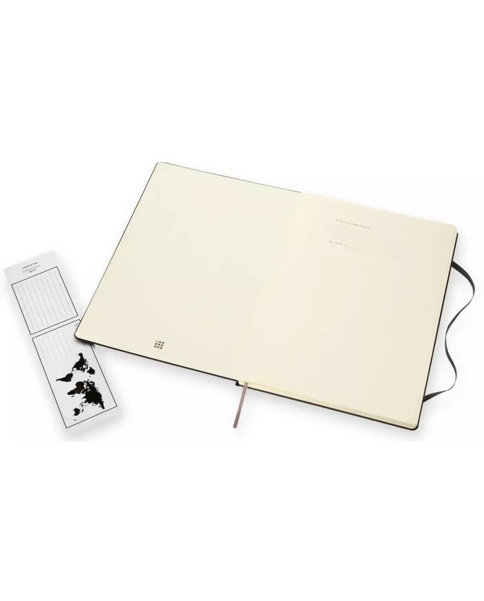 Carnet Moleskine rouge - blanco - hard cover