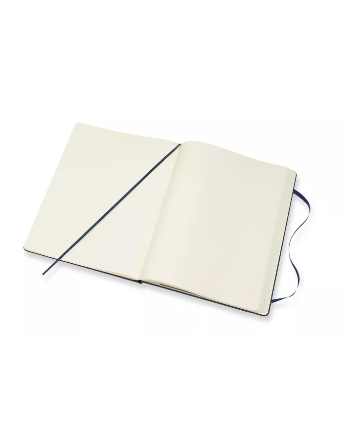 Carnet Moleskine bleu - blanco - hard cover